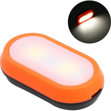 Lampe LED Clip Vélo Lumière Arrière Sécurité Portable Éclairage Nuit (1/5)