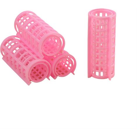 Lot de 8 bigoudis paresseux à dents de 3 cm - Rouleaux auto-adhésifs double couche pour frange et pointes de cheveux (1/3)