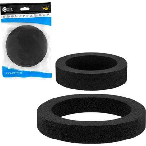 Conjunto de gomas asiento espuma Ø111mm + Ø82mm tanque bajo, GIBALTO (1/5)