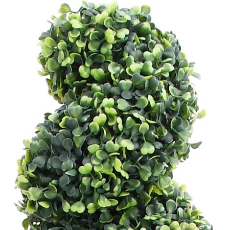 vidaXL Planta espiral de Boj artificial con macetero verde 59 cm (1/2)