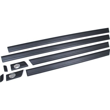 Audi 100 C4 91-94 molduras laterales CENTRAL juego de 8 uds. (1/2)