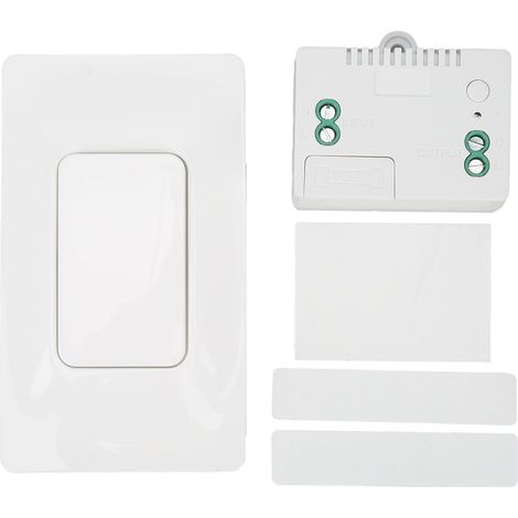 Ortviai Interrupteur mural sans fil autonome 433 MHz étanche AC110-230 V QX-12070 (1/3)