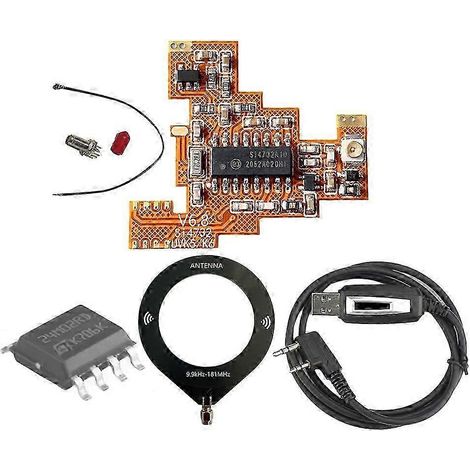 Kit module SI4732 V6.8 FPC + puce 2M + câble d'écriture compatible avec Quansheng K5 K6 HF ondes courtes bande complète/bande latérale unique (simple) WHBYV (1/4)