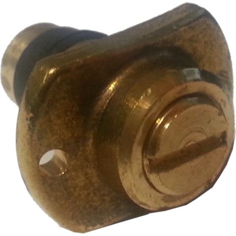 Tapon analisis toma combustion laton 15mm coaxial