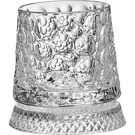 Verre à whisky rotatif, verres en cristal style Old Fashioned, verres tournants compatibles avec le whisky, cadeau unique pour hommes, papas et amateurs de whisky (1/5)