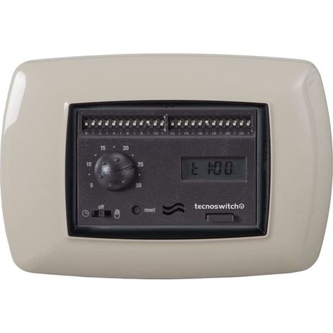Cronotermostato Da Incasso Leonardo (Tecnoswitch Cod. Cr215Gr)