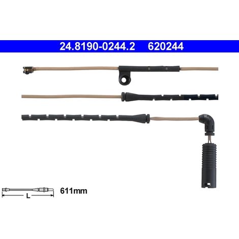 Contact d'avertissement, usure des plaquettes de frein ATE 24.8190-0244.2 BMW
