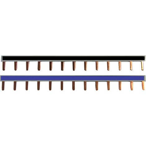 Boîte de 20 peignes de raccordement 13 modules - Longueur 225 mm - Hauteur 25 mm - Ram