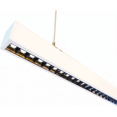 Luminaria  colgante Lineal LED 30W 120cm 2750lm De Bajo