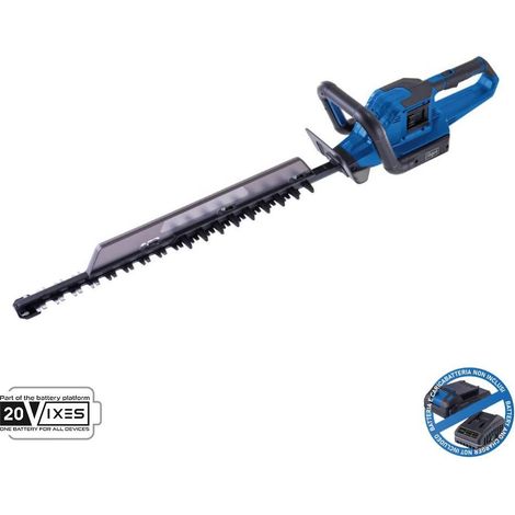 Cortasetos sin escobillas 2x20v 720mm sin bateria ixes Scheppach bc-ht720-x (1/5)