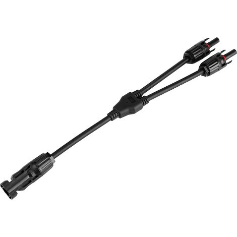 paire de connecteurs en Y mâle/femelle pour câble d'extension de panneau solaire, adaptateur pour fil PV (1/5)