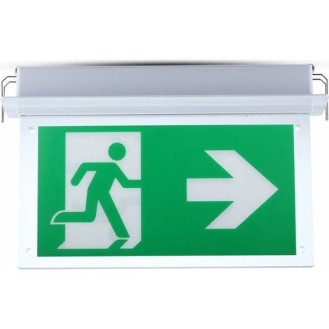 Bloc de Secours BAES LED Encastré 2W IP20 - Blanc Froid 6000K - 8000K - SILAMP