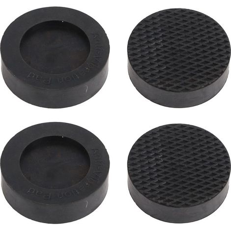4 Pieds Anti-Vibration en Caoutchouc Antidérapants pour Lave-Linge et Sèche-Linge (1/5)