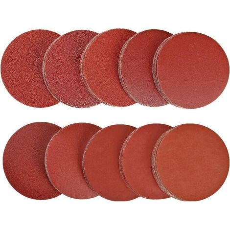 Disques 75mm grains 40-2000 pour ponçage lot de 100 (1/5)