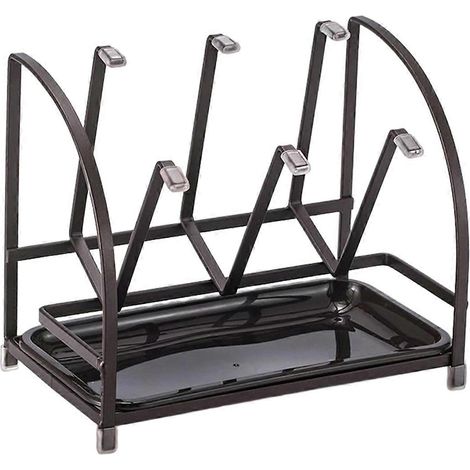 Modern tasse drying support stand avec vidange plateau pour mugs maison cuisine bottles (1/5)