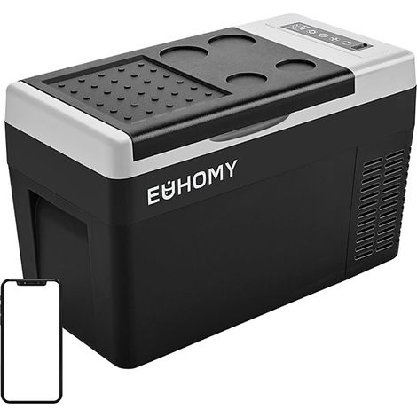 Refrigerador portátil euhomy cf004 19 litros enfriamiento rápido (1/2)