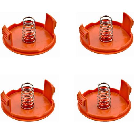 Cache-bobines et ressorts de rechange - MICH - Lot de 4 - Compatible RC-100-P - Compatible AF-100 Line - Bonne stabilité (1/4)