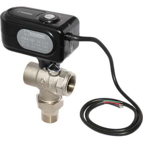 ESBE Motorkugelhahn MBA135 DN 20 Kvs 9,6 als 3 Wege Zonenventil 230 V, I-AG 3/4" 43102100
