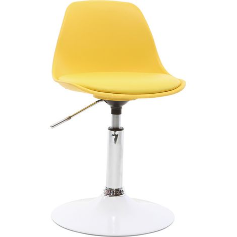 Sedia da ufficio design per bambino giallo STEEVY (1/4)