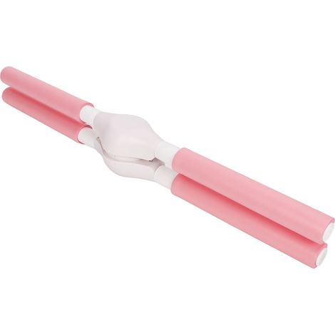 Bâton de yoga en acier inoxydable télescopique correcteur de posture anti-voûte, outil d'étirement rose, portable pour entraînement à domicile (1/5)