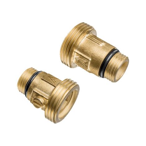 Vortex V-Vannes Kit de remplacement, clapet anti-retour et vanne d'arrêt à visser, avec 2 joints plats, 1/2'' extérieur / 1'' extérieur, 399-101-100
