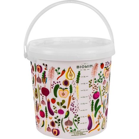 Seau alimentaire 10 l avec couvercle 340410