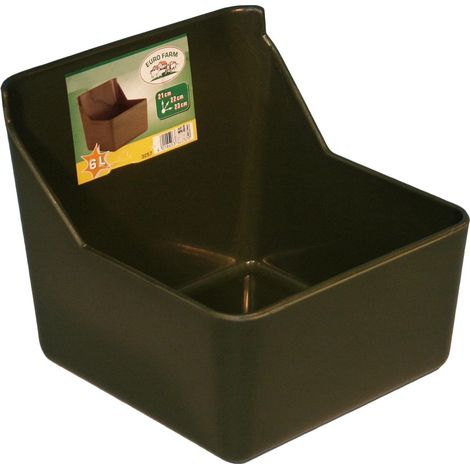 Mangiatoia 6 lt in plastica cavallo puledro scuderia BOX