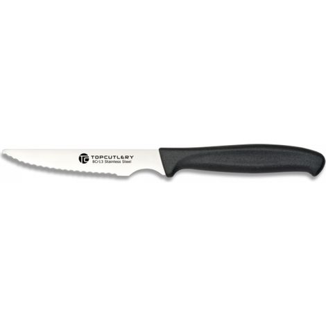 Couteau de table avec mango ABS, de Sierra Top Cutlery avec lame en acier inoxydable de 10,8 cm 8Cr13 17398 17398