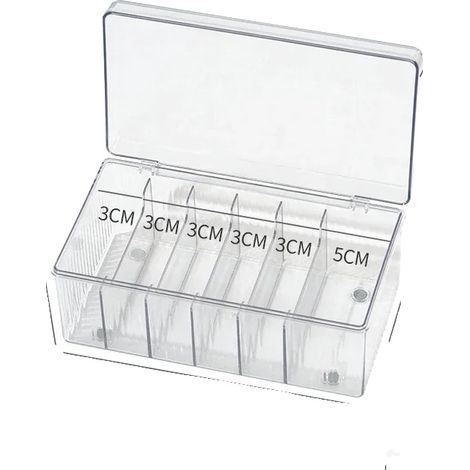Wimpernverlängerungs-Aufbewahrungsbox, wasserdicht, kompaktes Design, A (1/2)