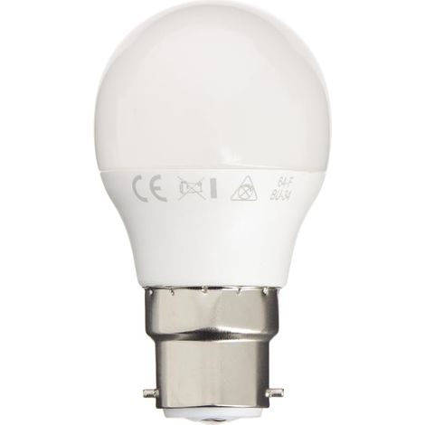 Ampoule LED P45, culot B22, 5,3W cons. (40W eq.), lumière blanc neutre
