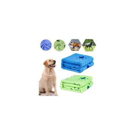 toallas de microfibra para perros, gatos y animales pequeños - Secado rápido, absorbentes, toalla grande para perros - Crezuo (1/4)