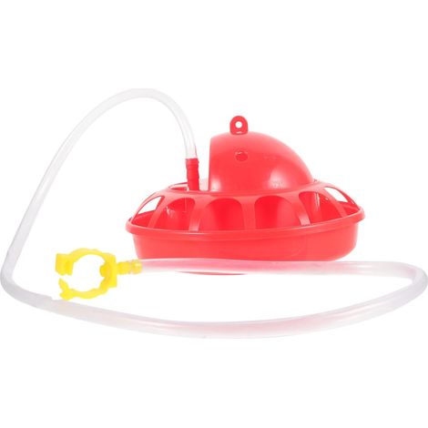 Mangeoire pour Poules Et Poussins Distributeur Aliments Suspendu pour Volailles Facile à Nettoyer Remplir (1/5)