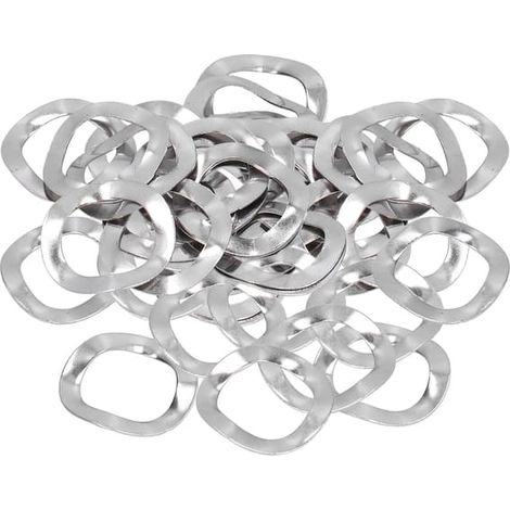 Assortiment de 100 rondelles ondulées, visserie en acier inoxydable A2 M5 (1/5)