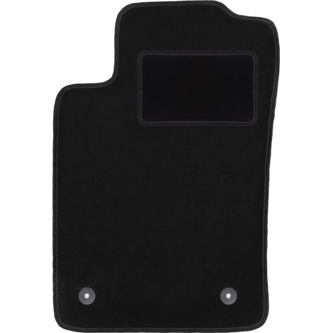 Tappetino conducente nero per: Peugeot 405 berlina, station wagon, break (1987-1996) (1/5)