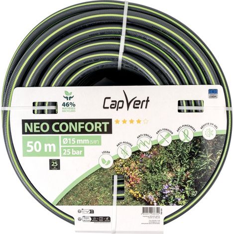 Tuyau d'arrosage - Néo Confort - Capvert - Diamètre 15 mm - L. 50 m