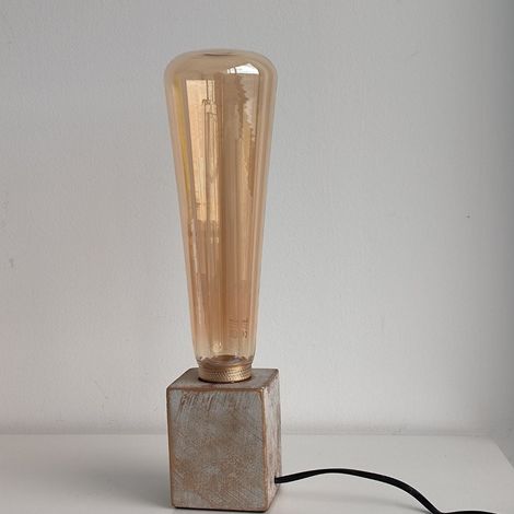 Bombilla Decorativa LED E27 ST94 4W1800K Cristal Dorado