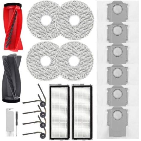 Accessoires pour aspirateurs compatibles avec Roborock Qrevo S5V, Qrevo Curv, Qrevo Curv S5X, Qrevo Edge, Qrevo Edge S5A (1/5)