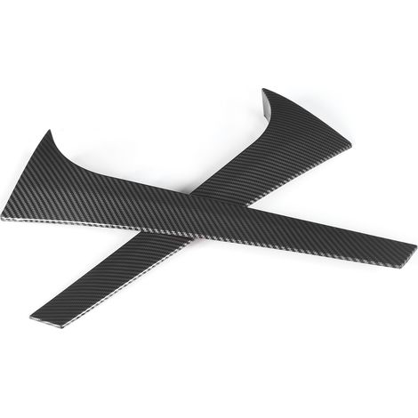 Heckseitenflügel aus Carbon für Kodiaq 2016-2021, 2-teilig, Fensterspoilerblenden, Fiberglas-Optik, Autotuning-Zubehör. (1/5)