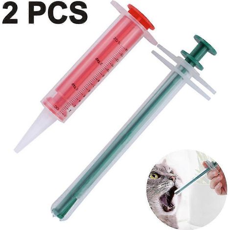 Distributeur de pilules pour animaux (lot de 2) - Pratique et durable (1/5)
