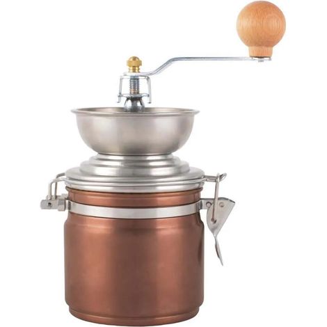 LA CAFETIERE LCGRINDCOP Macinacaffè de caffè, acciaio inox, rame