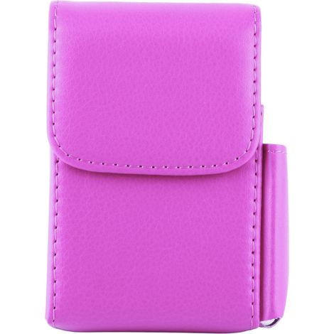 Boîte de rangement portable cuir rouge - rangement organisé - espace bien ordonné - légèrement portable pour tous vos déplacements (1/5)