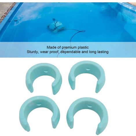 Poids pour tuyaux de nettoyeur de piscine - Compatible universelle - 4 pièces - Matière plastique durable pour W83247 et X70105 (1/5)