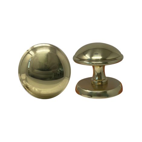 POMOLO X PORTONE GIADA OTTONE ORO LUCIDO D.MM 70 BASE D.MM 70