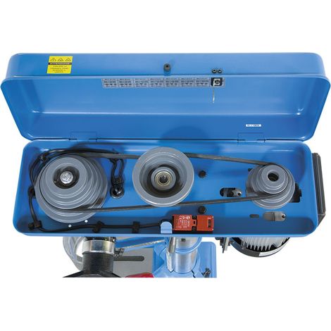 Taladro de banco con transmision por correa de 750 W y 230 V Fervi 0750CM3