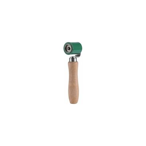 Rouleau de Pression à Main Presseur en Silicone Outil de Soudage Résistant Haute Température 40 mm Vert