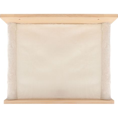 Hamac mural pour chat, respirant et lavable, gain de place, perchoir de fenêtre pour chat, idéal pour l'été en intérieur (1/5)