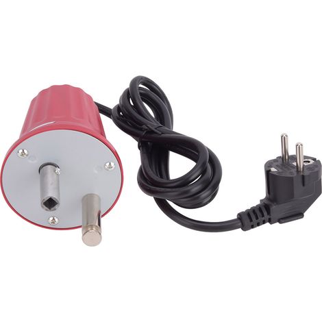 Broche électrique FD801B en ABS pour barbecue, avec moteur et prise UE 250 V.-AquaForge