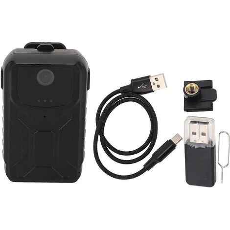 Kleine, tragbare WLAN-Kamera (1080p) für Outdoor-Sportarten, tragbare Sicherheitskamera mit Rückenclip