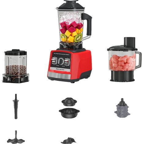 Mixeur Multifonction, 9500W de Puissance, Capacité de 3L, 8 en 1 B (1/2)