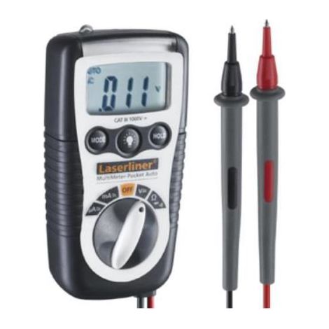 Laserliner – Digital multimeter 83032A – Fast, precise voltage, current, resistance measurement – Automatic continuity tester – CAT III 1000V